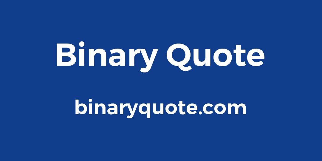 Binary Quote | Binary Option Prices | binaryquote.com